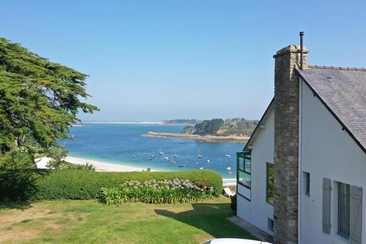 Ker Huella - Superbe Vue Mer Et Acces Plage Prive Saint-Pabu  0*, Saint-Pabu (Finistere) France