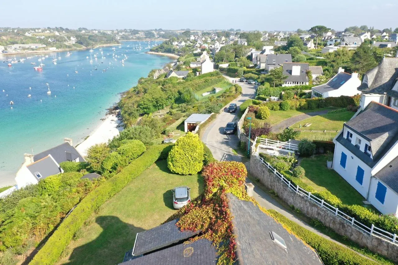 Ker Huella - Superbe Vue Mer Et Acces Plage Prive Saint-Pabu  France